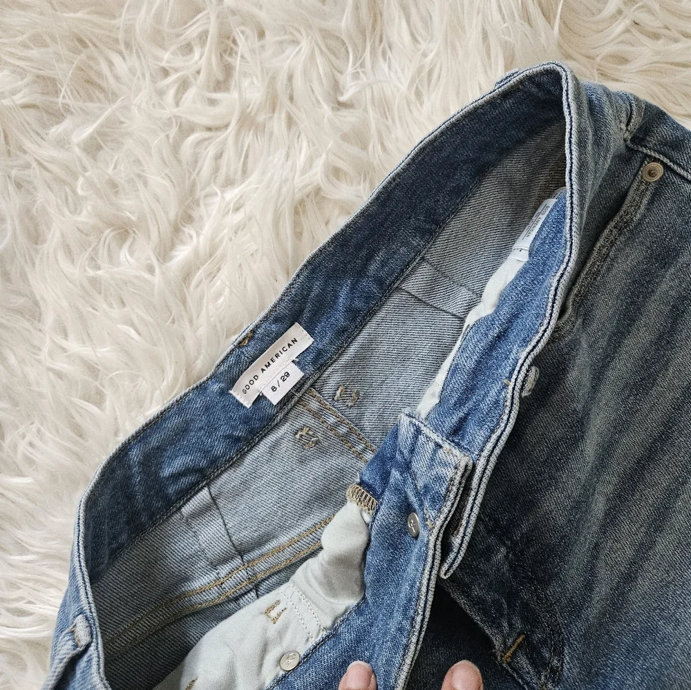 Good Americam Denim Blue Women's Shorts Size 8
